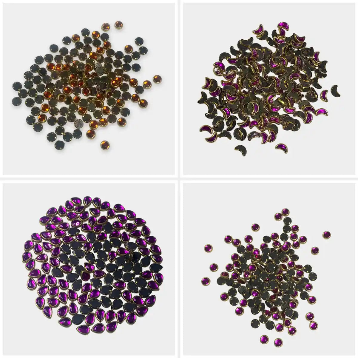 Glossy Color Kundans