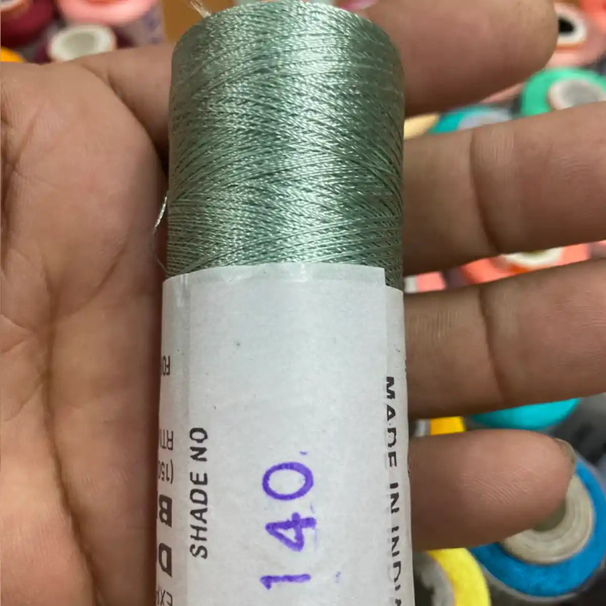 Shade No. 140 Silk Thread - Double Bell