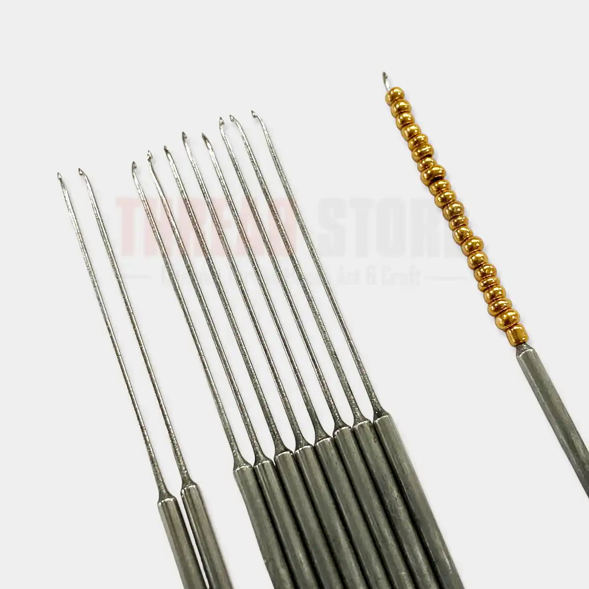 Beads or Zardosi Iron Needle For Aari Work Needle -  Pack of 10