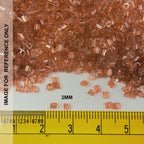 Cutdana or Cut Beads Brown Color 2mm 12/0 - Pack of 50 grams