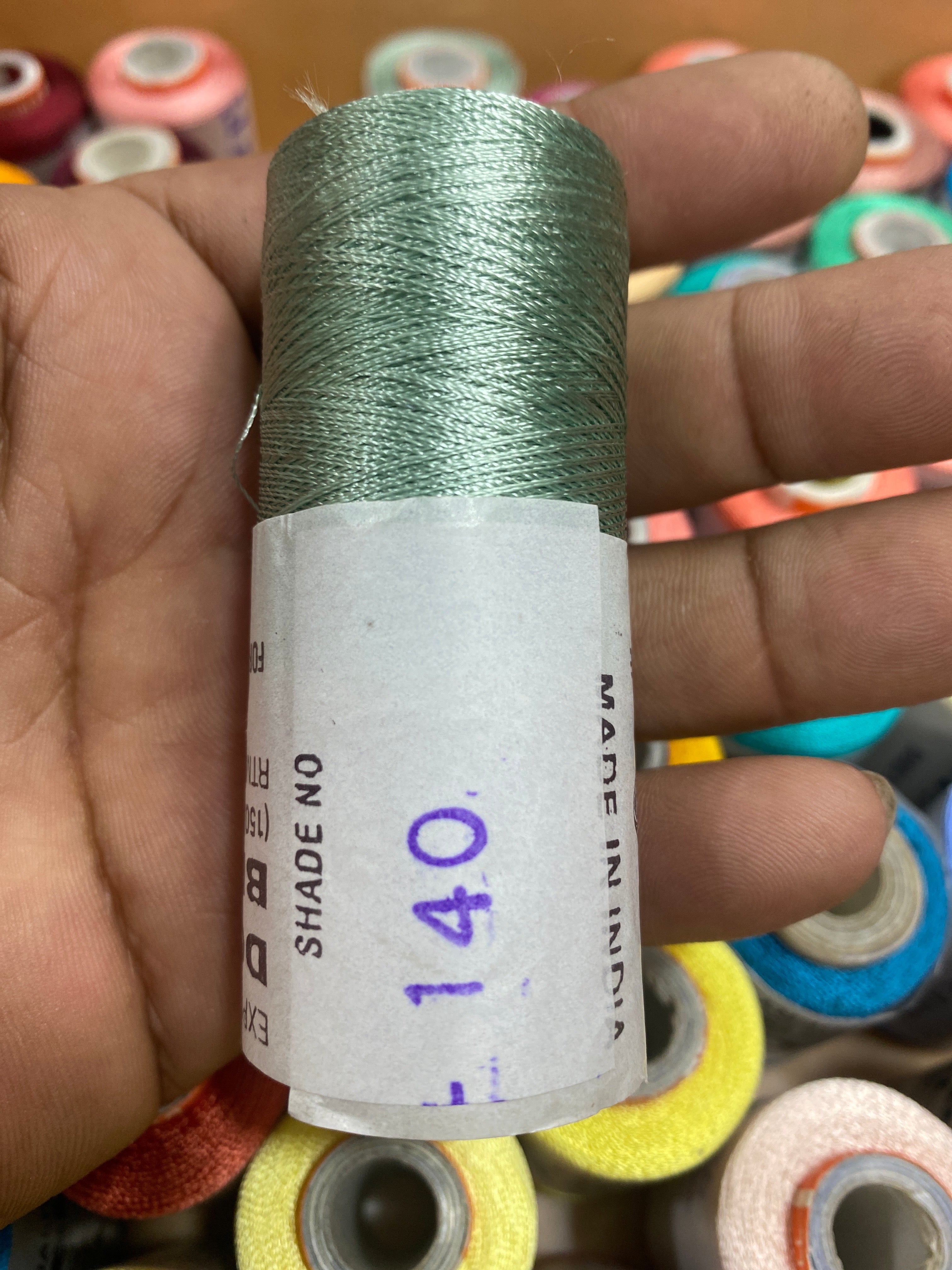 Shade No. 140 Silk Thread - Double Bell