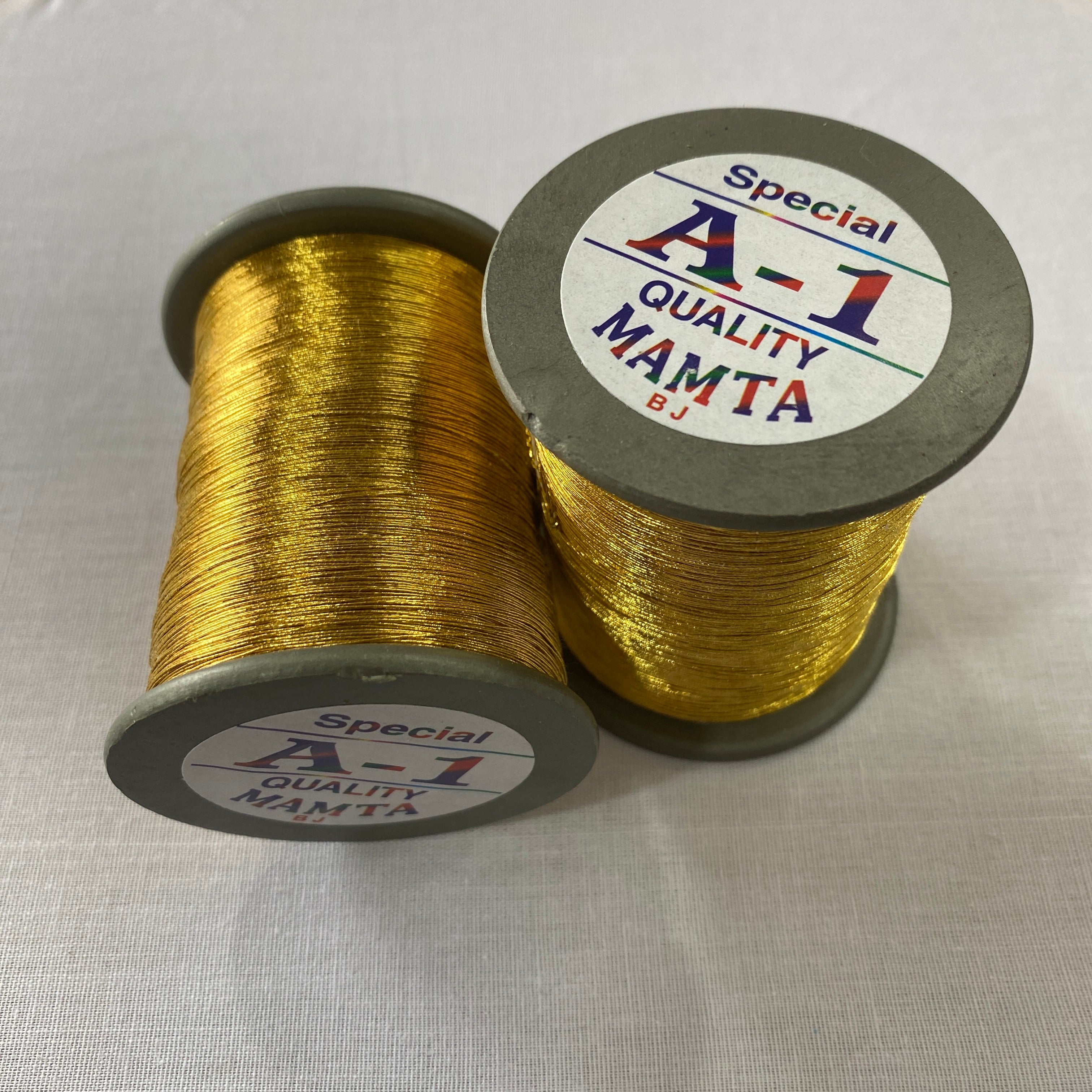 Gold Color Zari Thread A1 Mamta (Big) Pack of 1pc