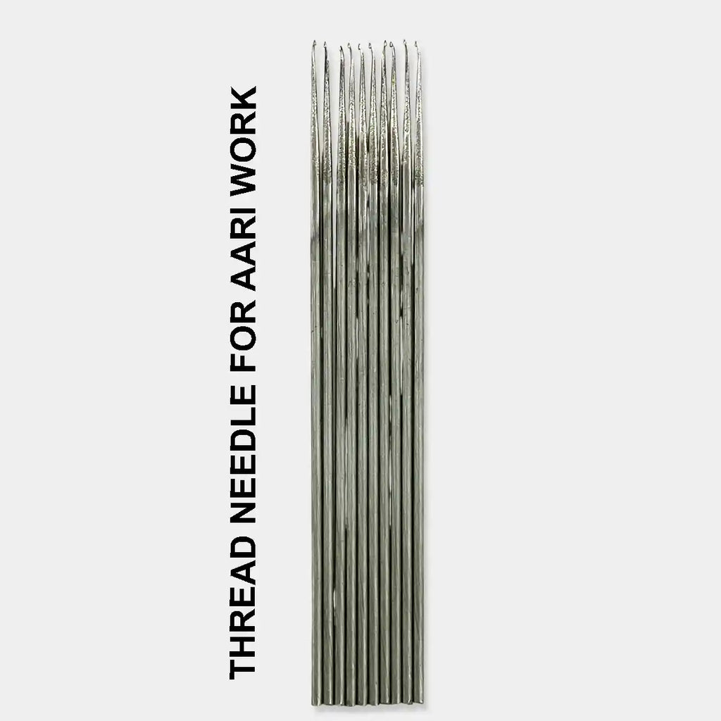 Thread Iron Needle For Aari Work Needle -  Pack of 10
