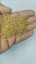 Cutdana or Cut Beads Gold Color 2mm 12/0 - Pack of 50 grams