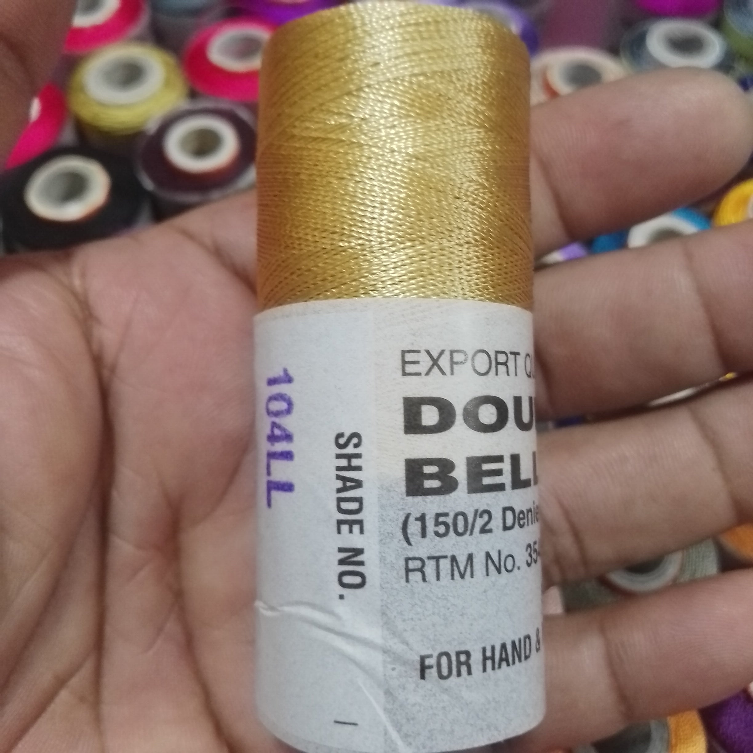 Shade No. 104LL Silk Thread - Double Bell