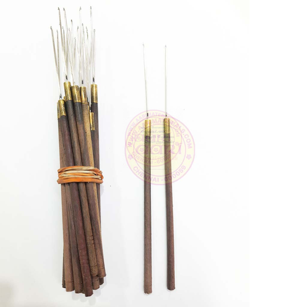 Embroiderymaterial Aari Embroidery Needles for Beading and Embroidery Work Purpose Pack of 4 Needles